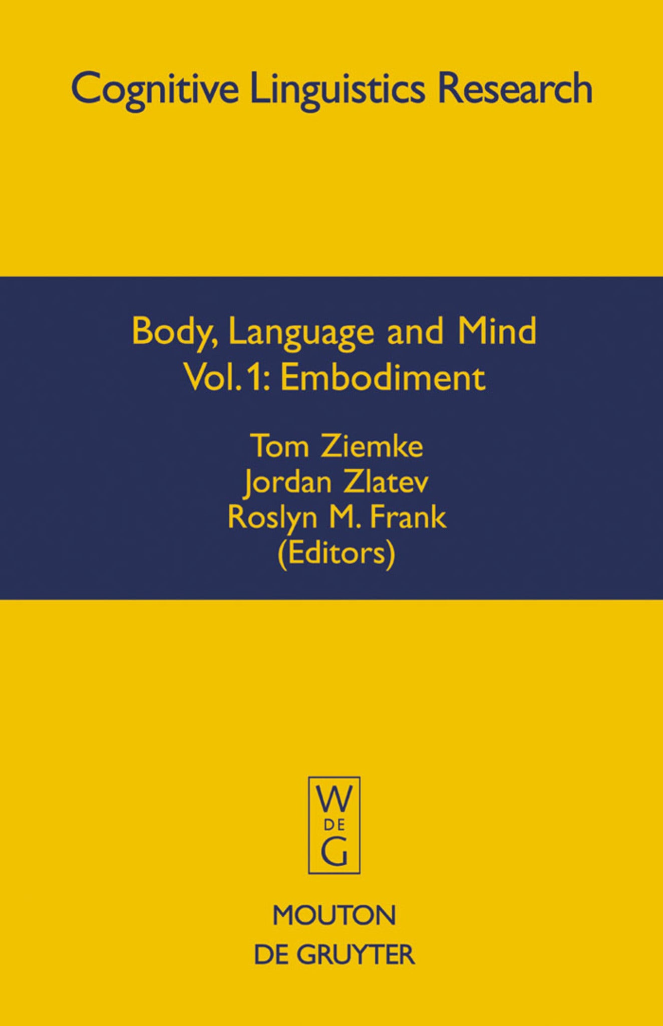Cover image for Embodiment ISBN 9783110193275