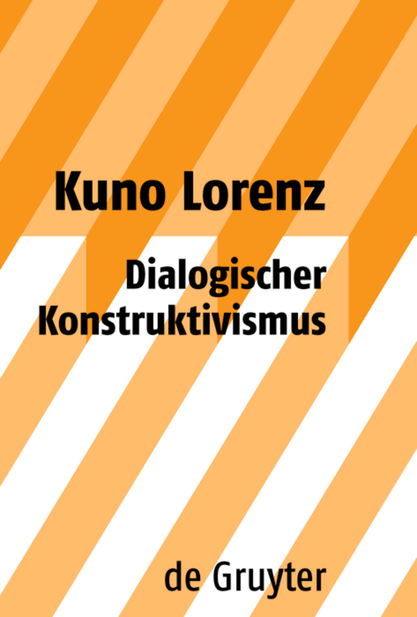 Cover image for Dialogischer Konstruktivismus ISBN 9783110203103