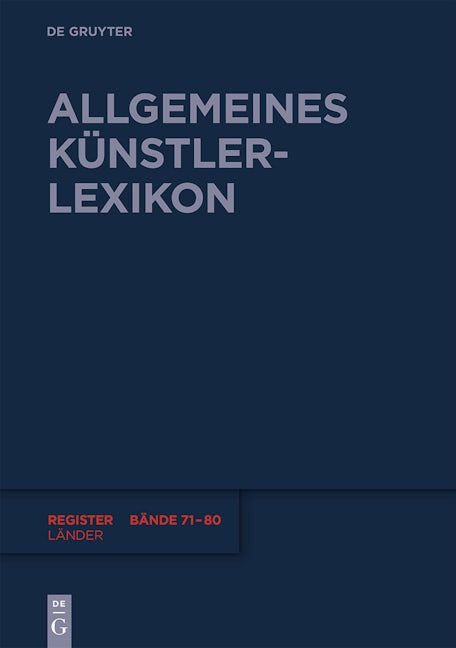 Book cover image for Länder ISBN: 9783110304282