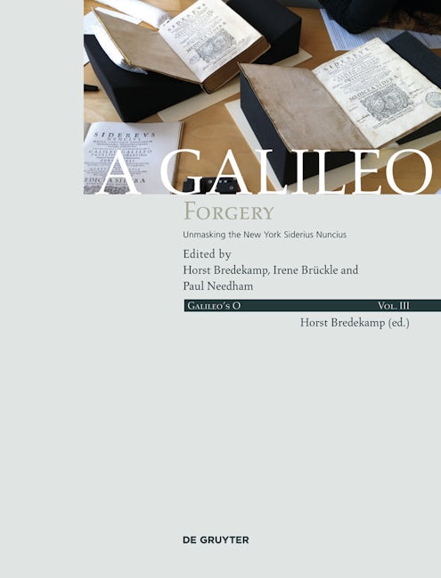 Book cover image for A Galileo Forgery ISBN: 9783110354645