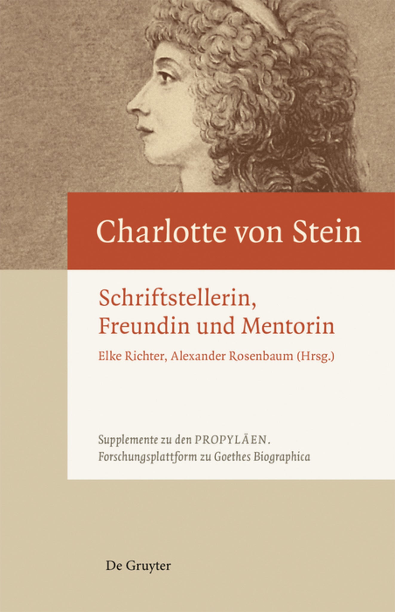 Cover image for Charlotte von Stein ISBN 9783110537727