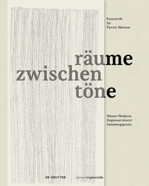 Book cover image for zwischenräume zwischentöne ISBN: 9783110591958