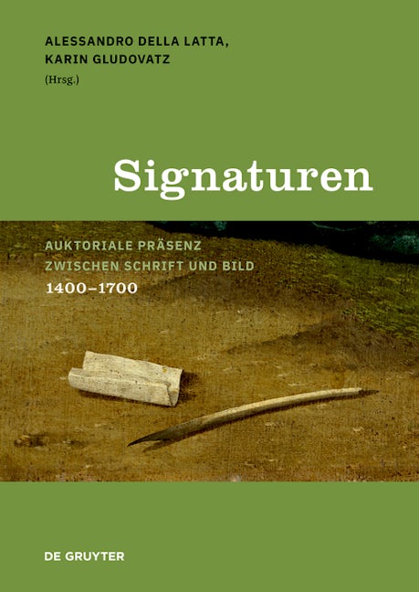 Book cover image for Signaturen ISBN: 9783110613926