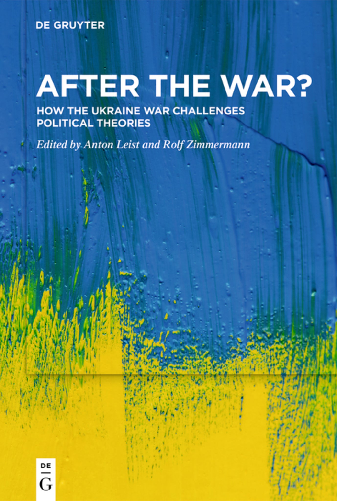 Cover image for After the War? ISBN 9783111182131