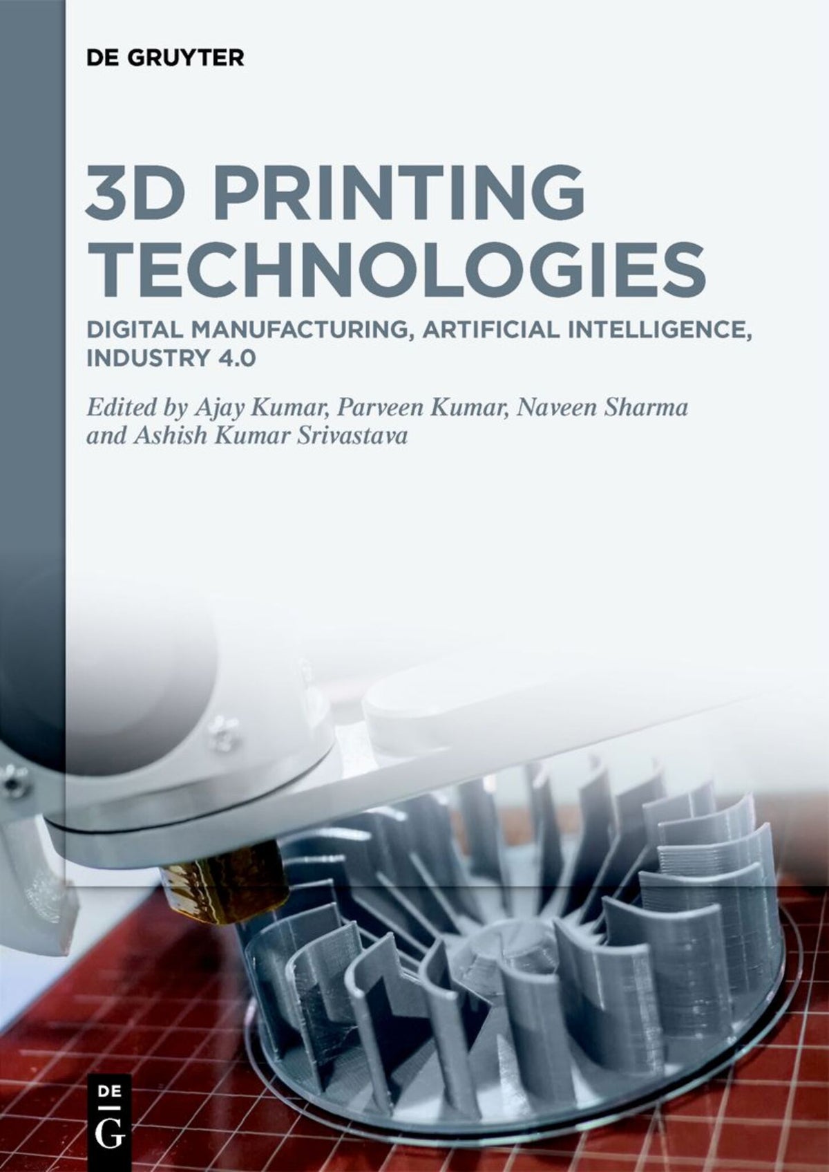 Cover image for 3D Printing Technologies ISBN 9783111214597