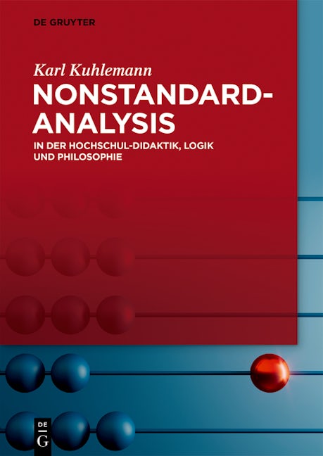 Book cover image for Nonstandard-Analysis ISBN: 9783111224251