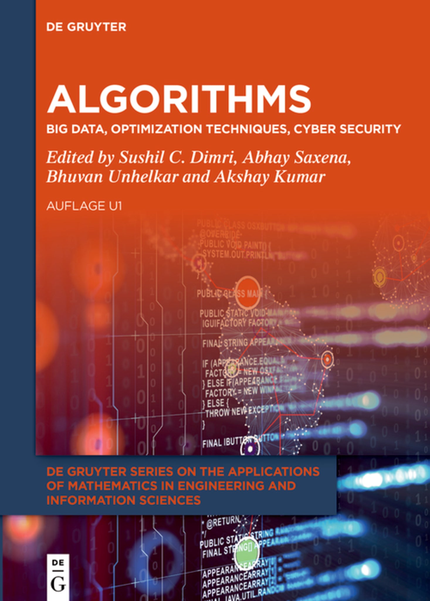 Cover image for Algorithms ISBN 9783111228006