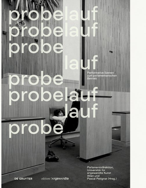 Book cover image for Probelauf ISBN: 9783111337166