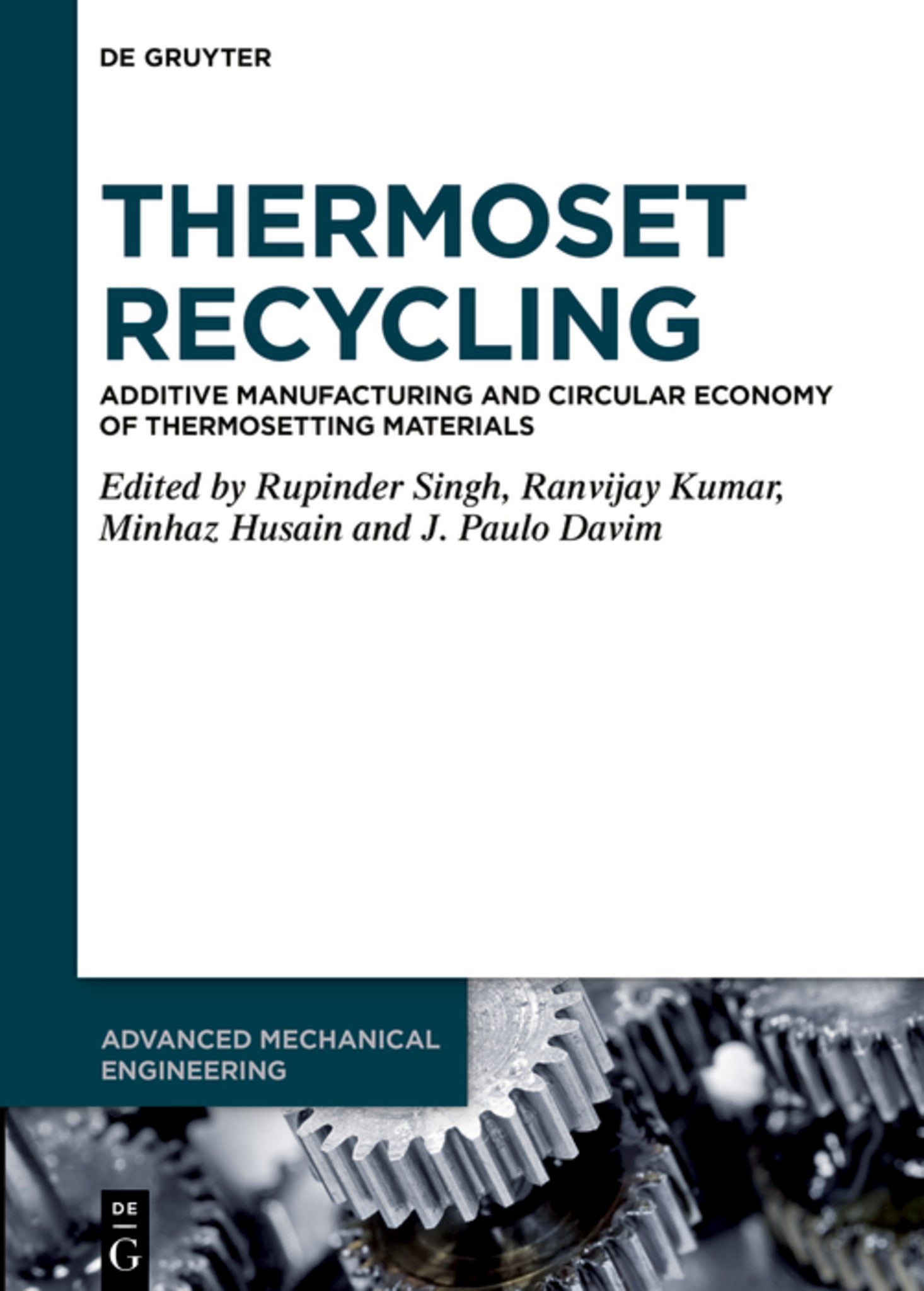 Cover image for Thermoset Recycling ISBN 9783112226353