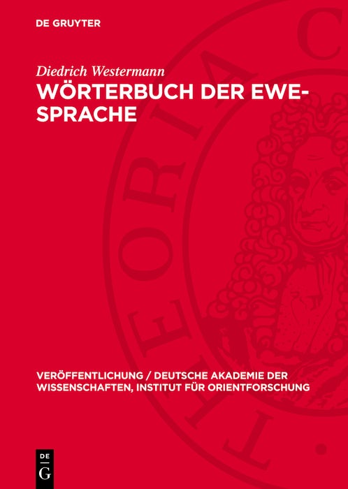 Book cover image for Wörterbuch der Ewe-Sprache ISBN: 9783112704240