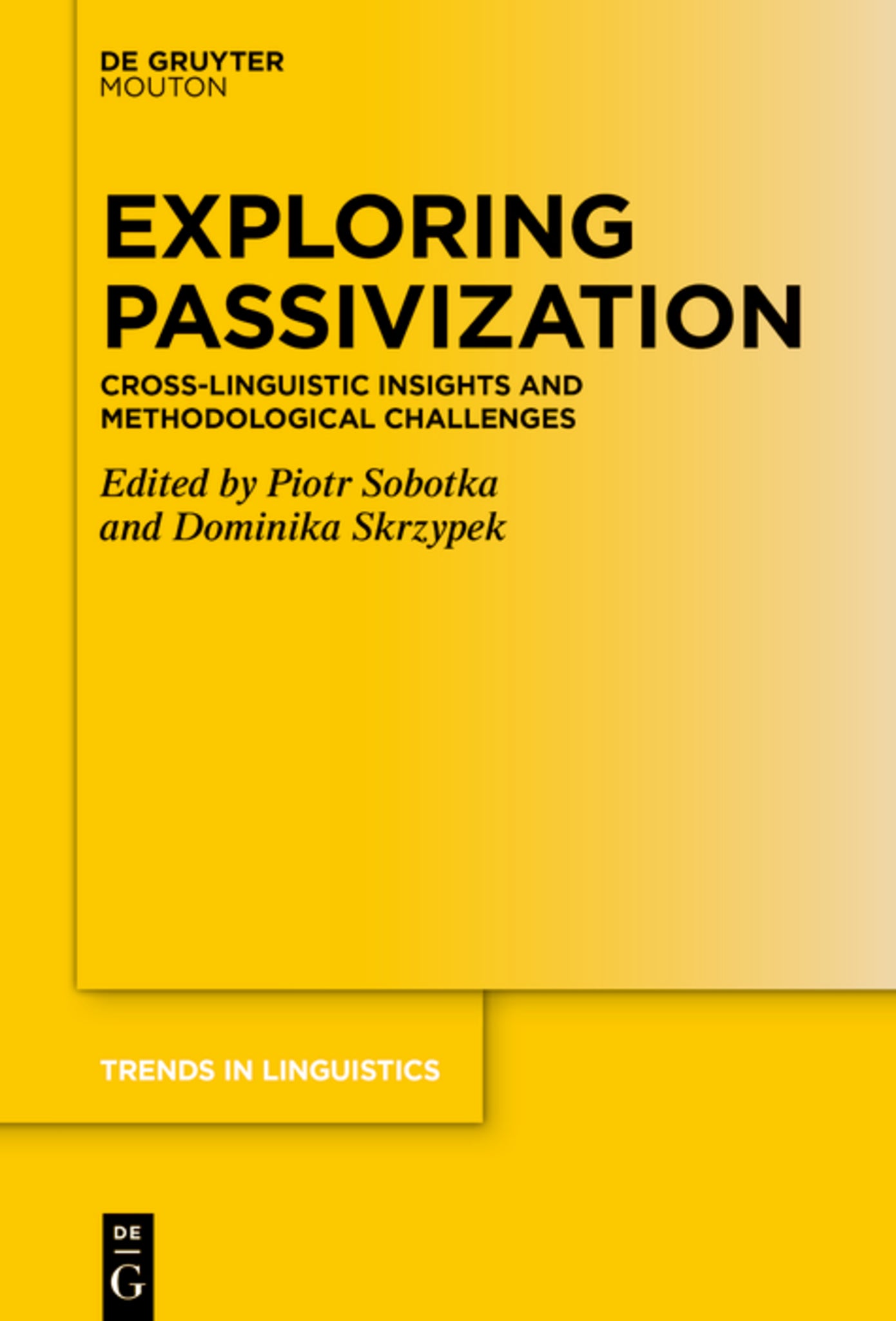 Cover image for Exploring Passivization ISBN 9783119147835