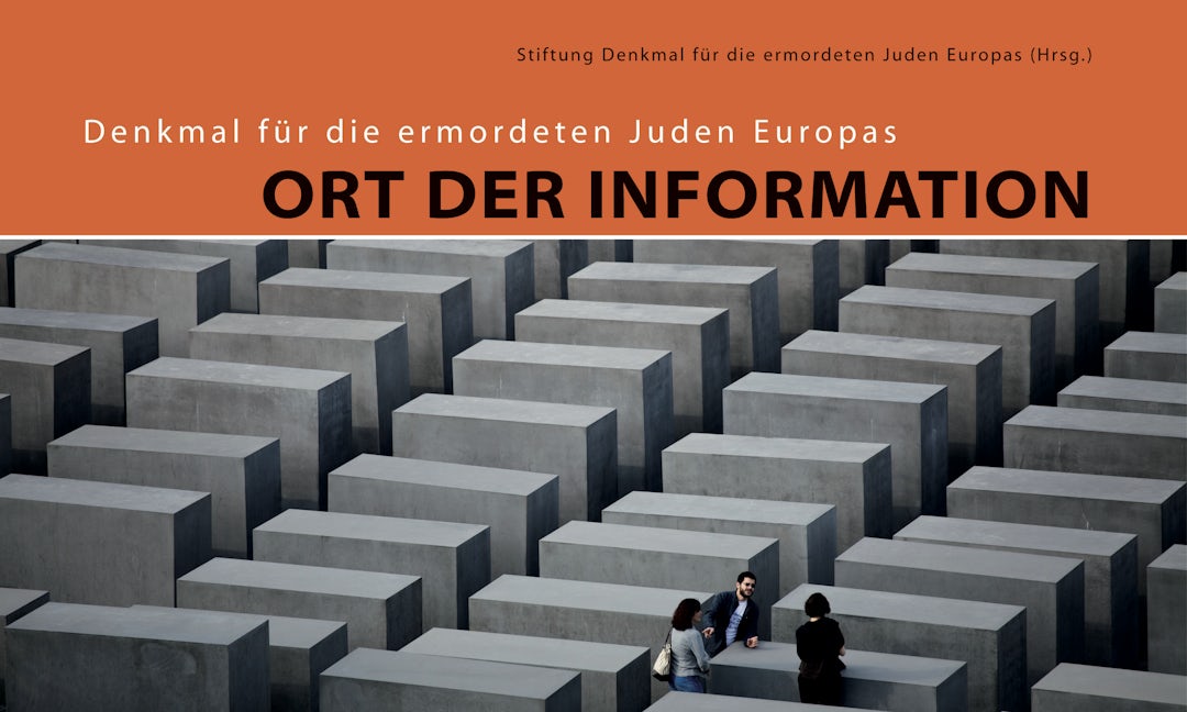 Book cover image for Denkmal für die ermordeten Juden Europas: Ort der Information ISBN: 9783422022355