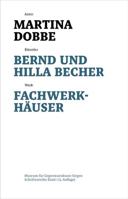 Book cover image for Bernd und Hilla Becher ISBN: 9783422072329
