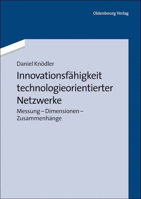 Book cover image for Innovationsfähigkeit technologieorientierter Netzwerke ISBN: 9783486771336