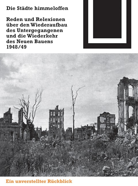 Book cover image for Die Städte himmeloffen ISBN: 9783764369033