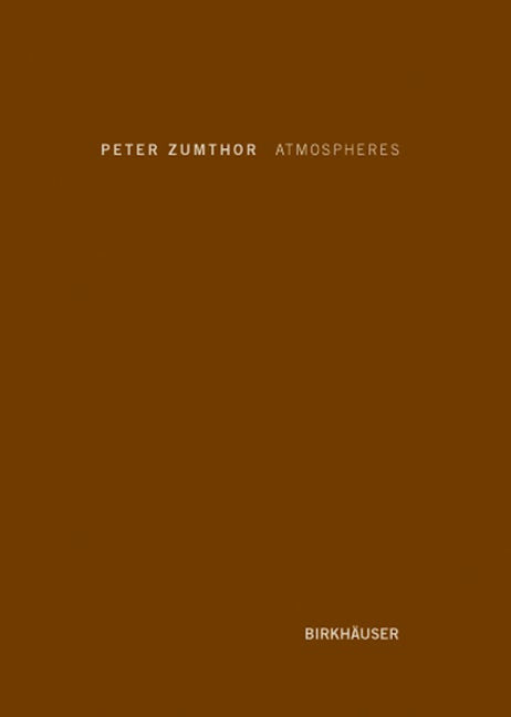Book cover image for Atmospheres ISBN: 9783764374952