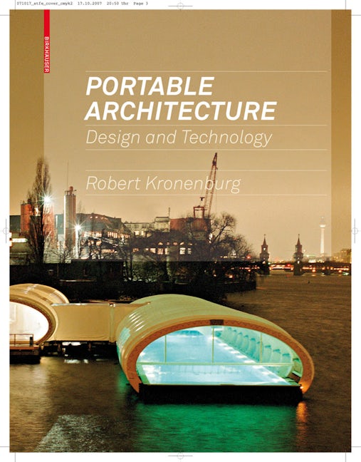 Book cover image for Portable Architecture ISBN: 9783764383244