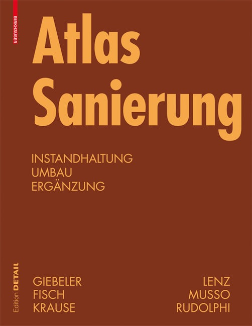 Book cover image for Atlas Sanierung ISBN: 9783764388744