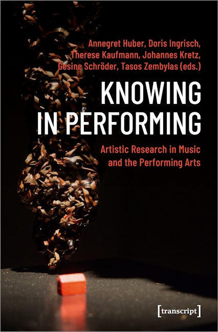 Book cover image for Knowing in Performing ISBN: 9783837652871