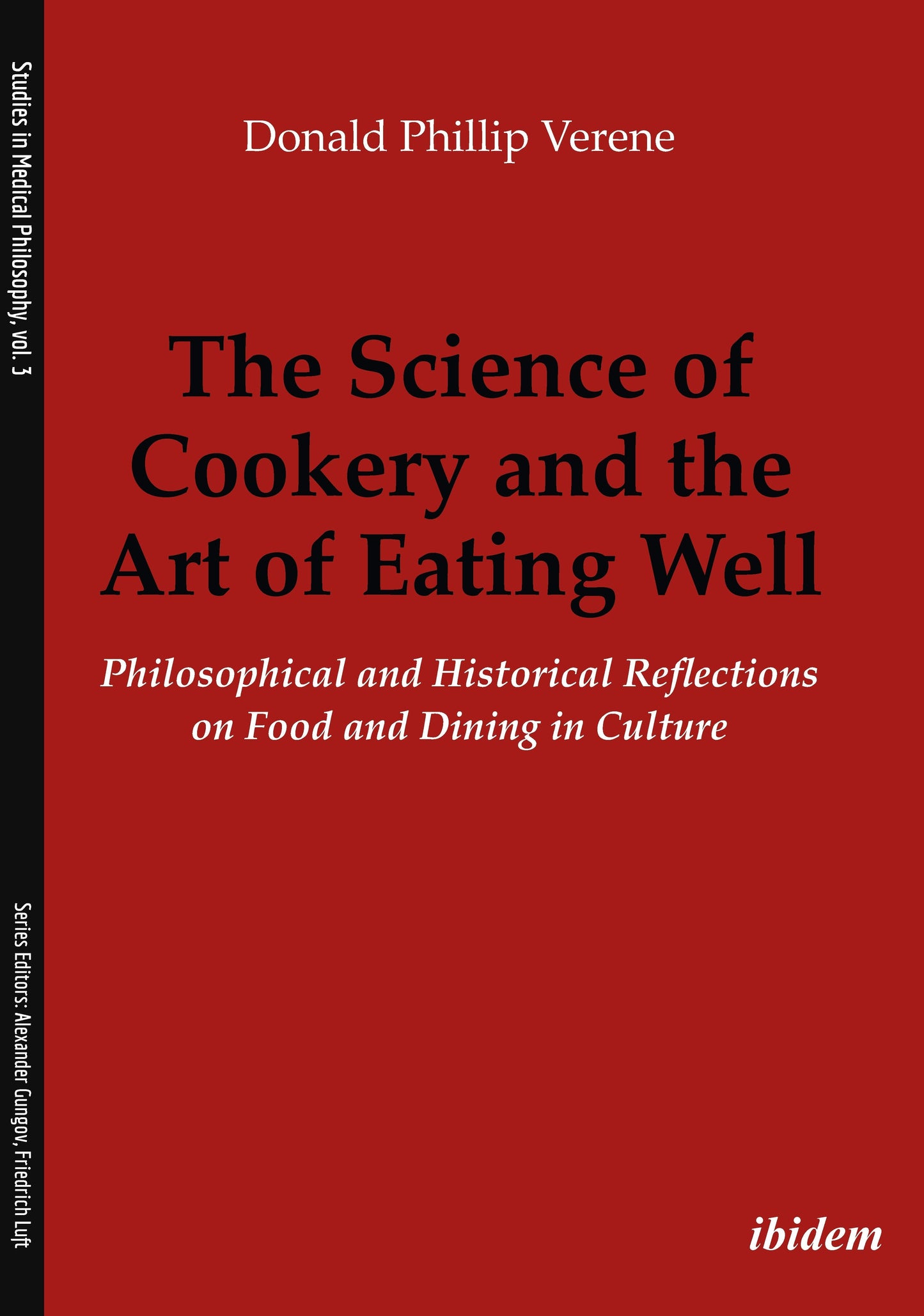 Book cover image for The Science of Cookery and the Art of Eating Well ISBN: 9783838211985