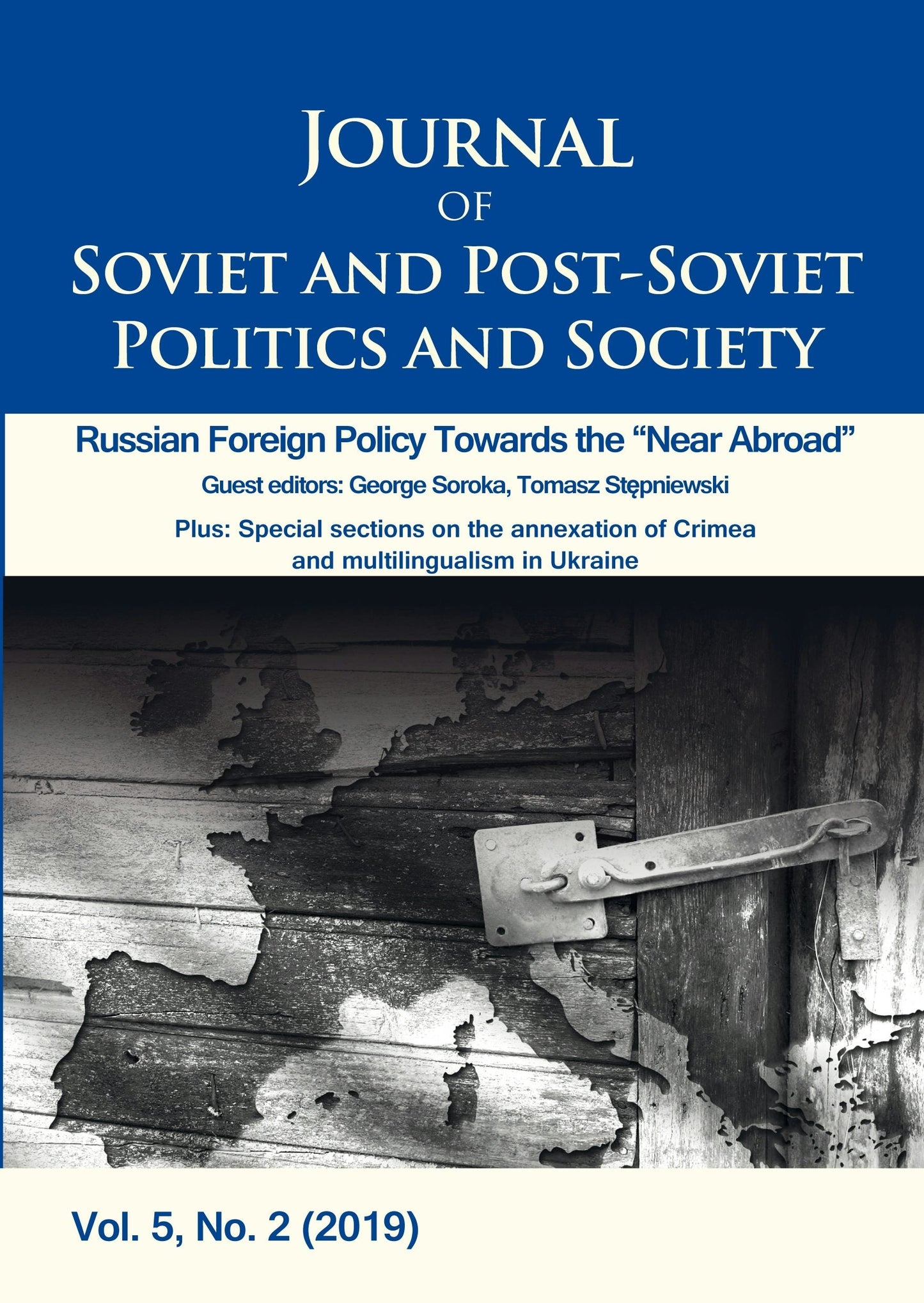 Book cover image for Journal of Soviet and Post-Soviet Politics and Society ISBN: 9783838213569