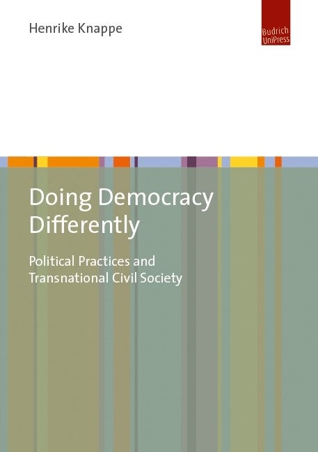 Book cover image for Doing Democracy Differently ISBN: 9783863887209