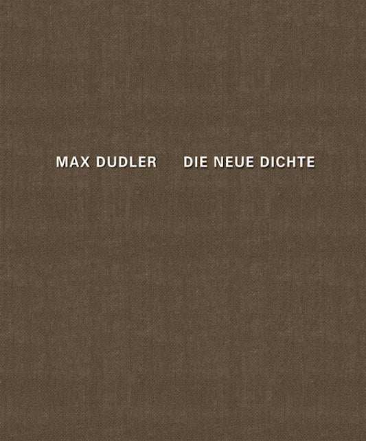 Max Dudler Die neue Dichte