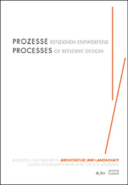 Book cover image for Processes of Reflexive Design ISBN: 9783868595581