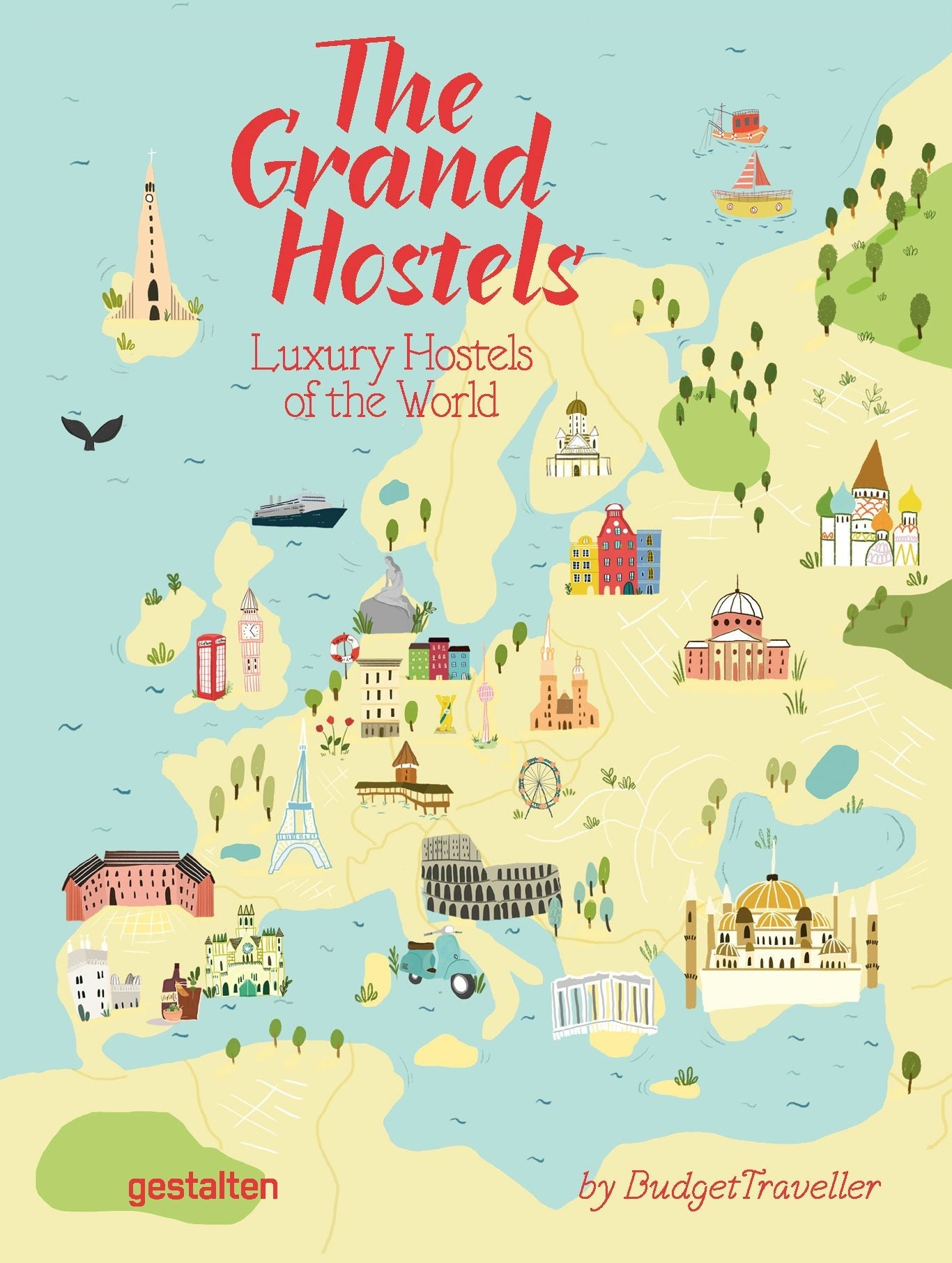 Book cover image for The Grand Hostels ISBN: 9783899556841