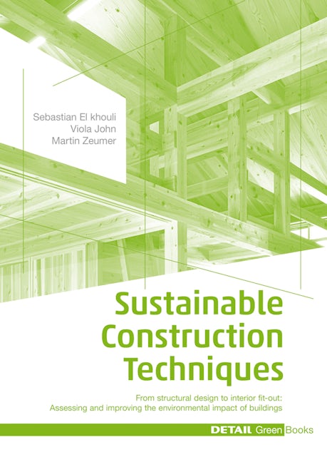 Book cover image for Sustainable Construction Techniques ISBN: 9783955532383