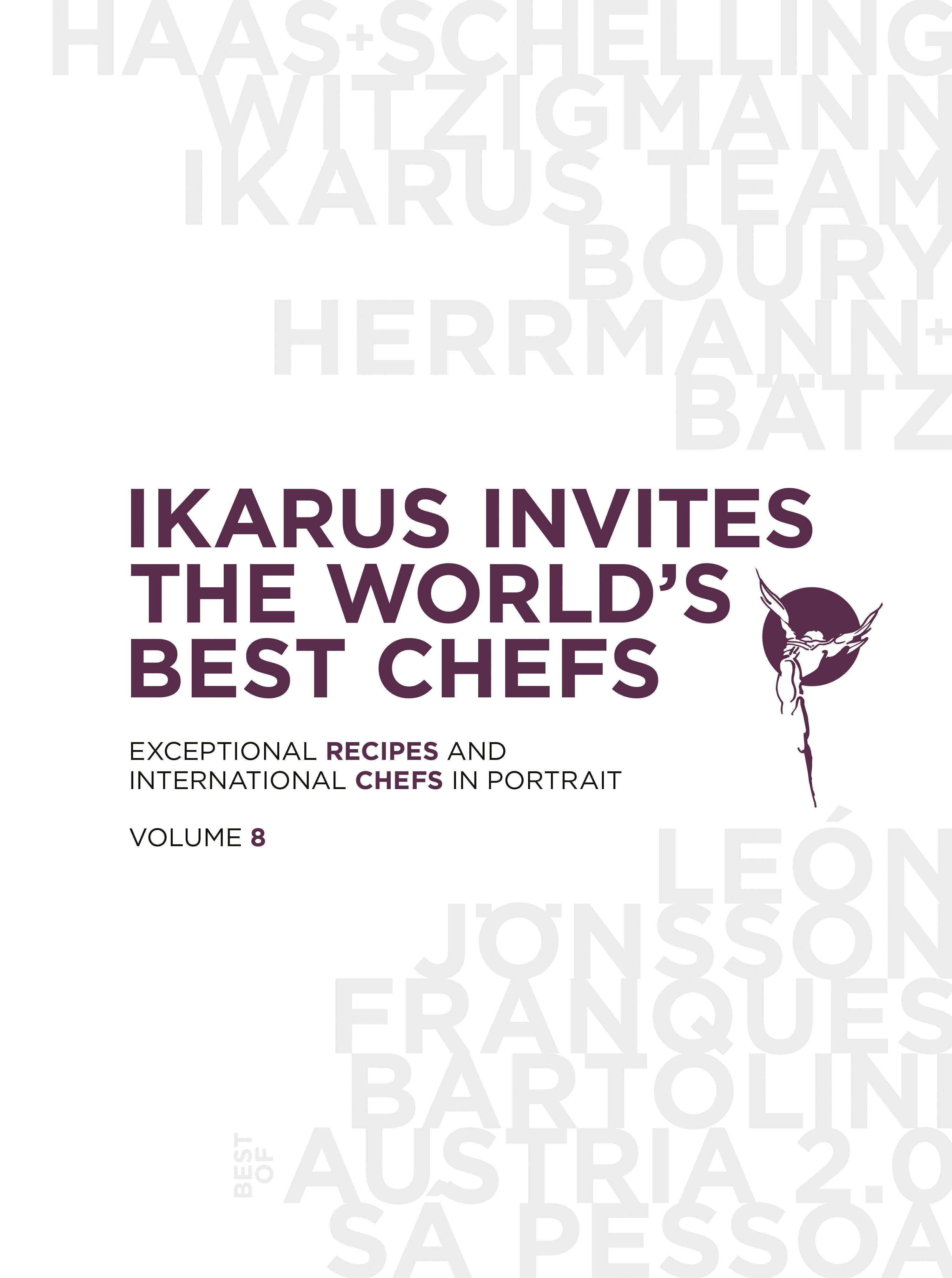 Book cover image for Ikarus Invites the World's Best Chefs ISBN: 9783967040289