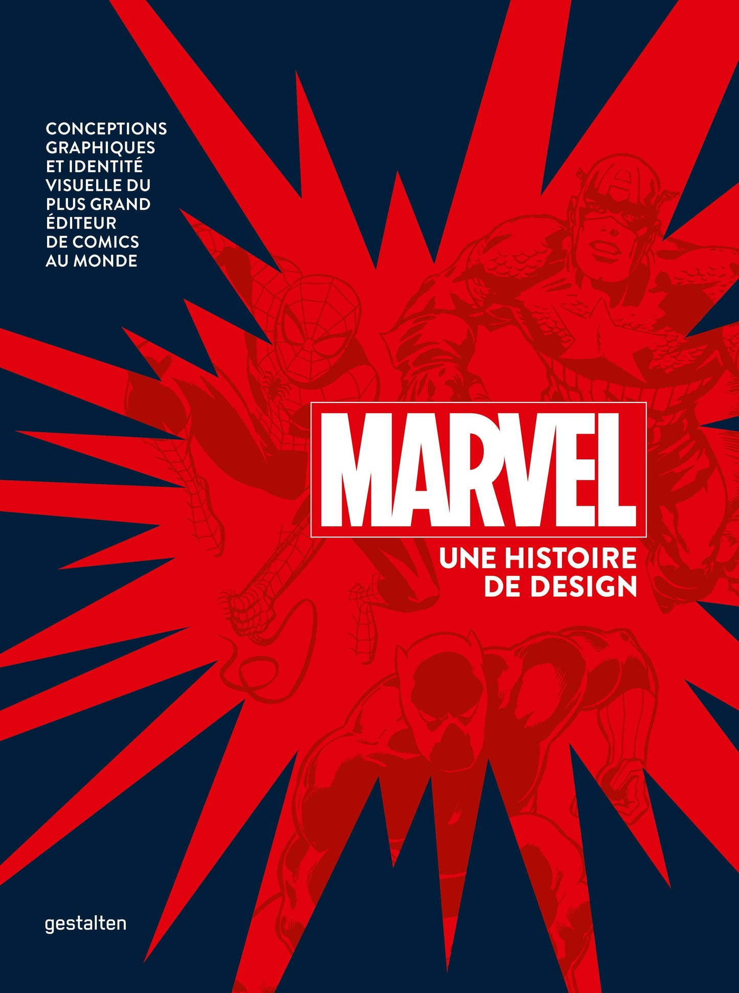 Book cover image for Marvel Une histoire de design ISBN: 9783967040487