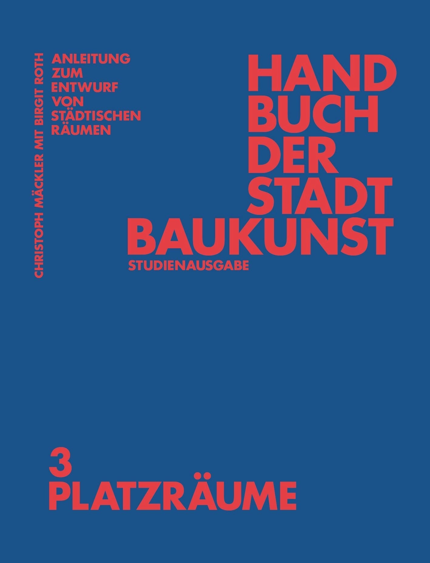 Book cover image for Handbuch der Stadtbaukunst ISBN: 9783986120573
