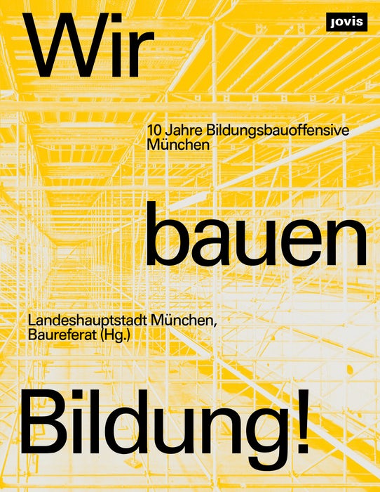 Book cover image for Wir bauen Bildung! ISBN: 9783986123055
