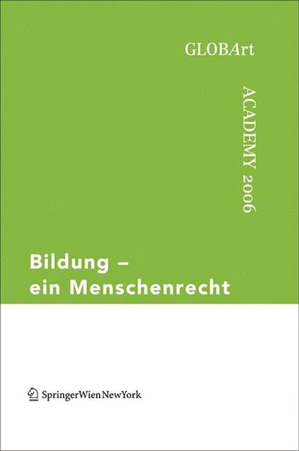 Book cover image for Bildung - ein Menschenrecht ISBN: 9783990431092