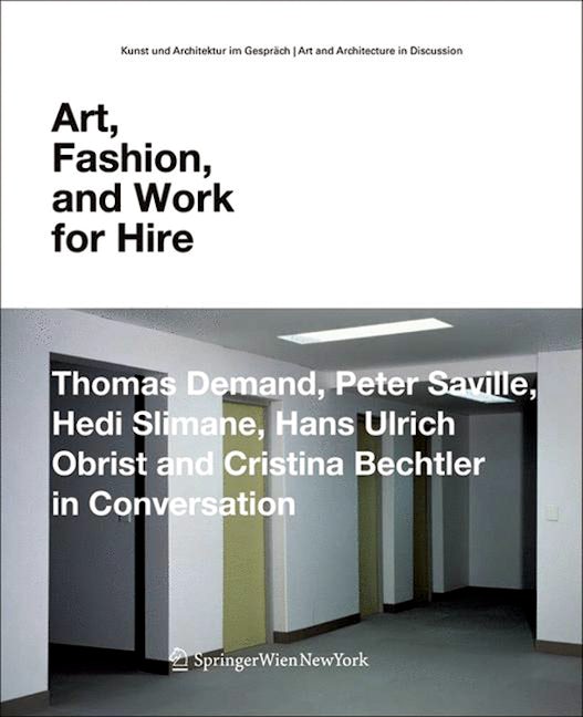 Book cover image for Art, Fashion and Work for Hire ISBN: 9783990431740