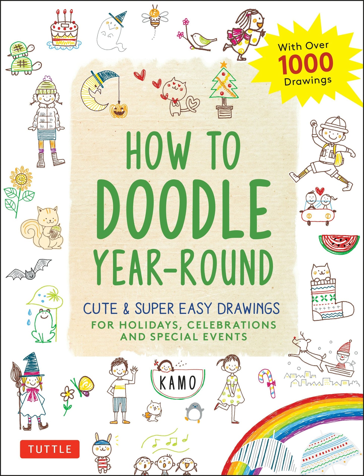 Book cover image for How to Doodle Year-Round ISBN: 9784805315866