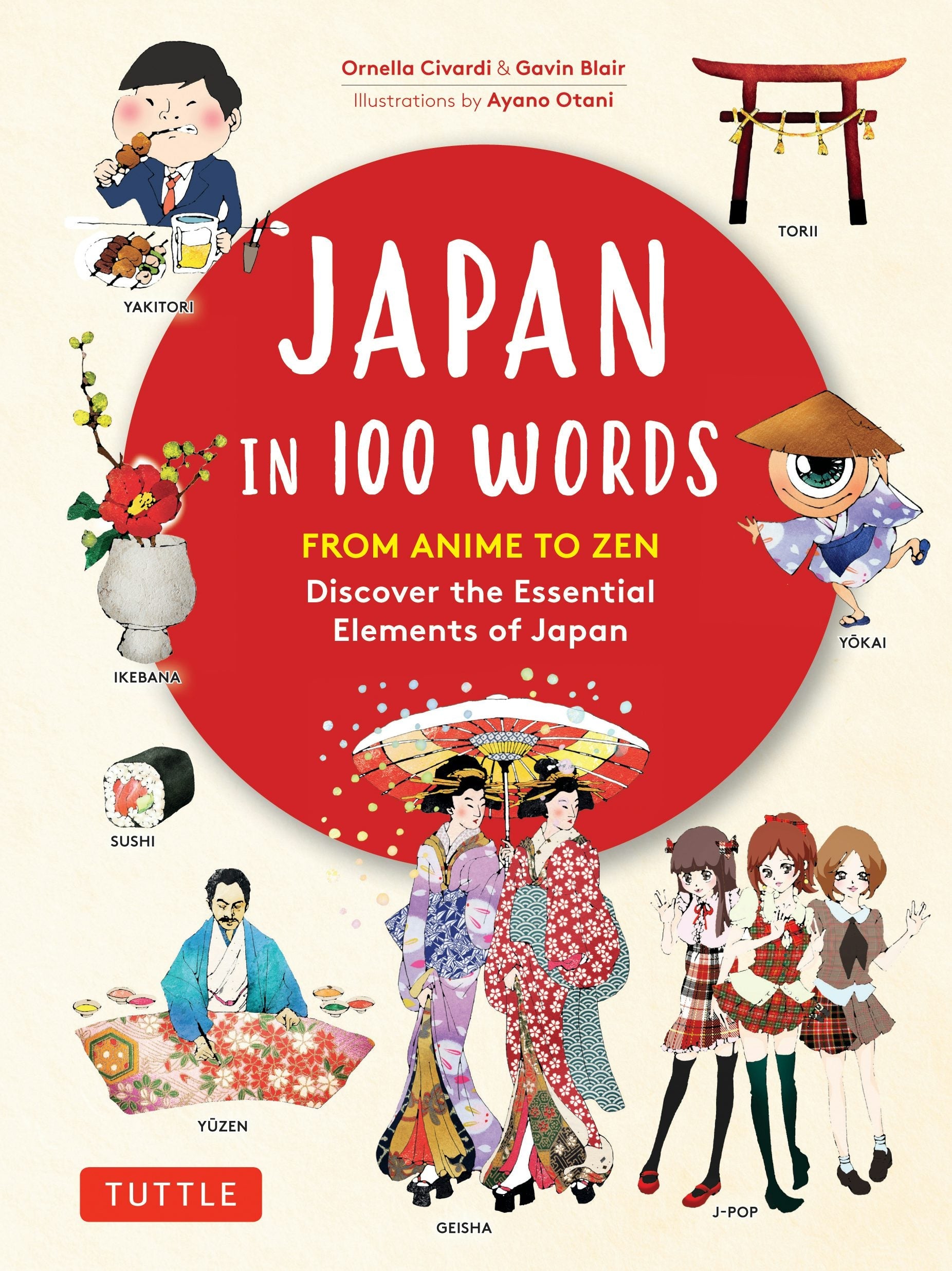 Book cover image for Japan in 100 Words ISBN: 9784805316214