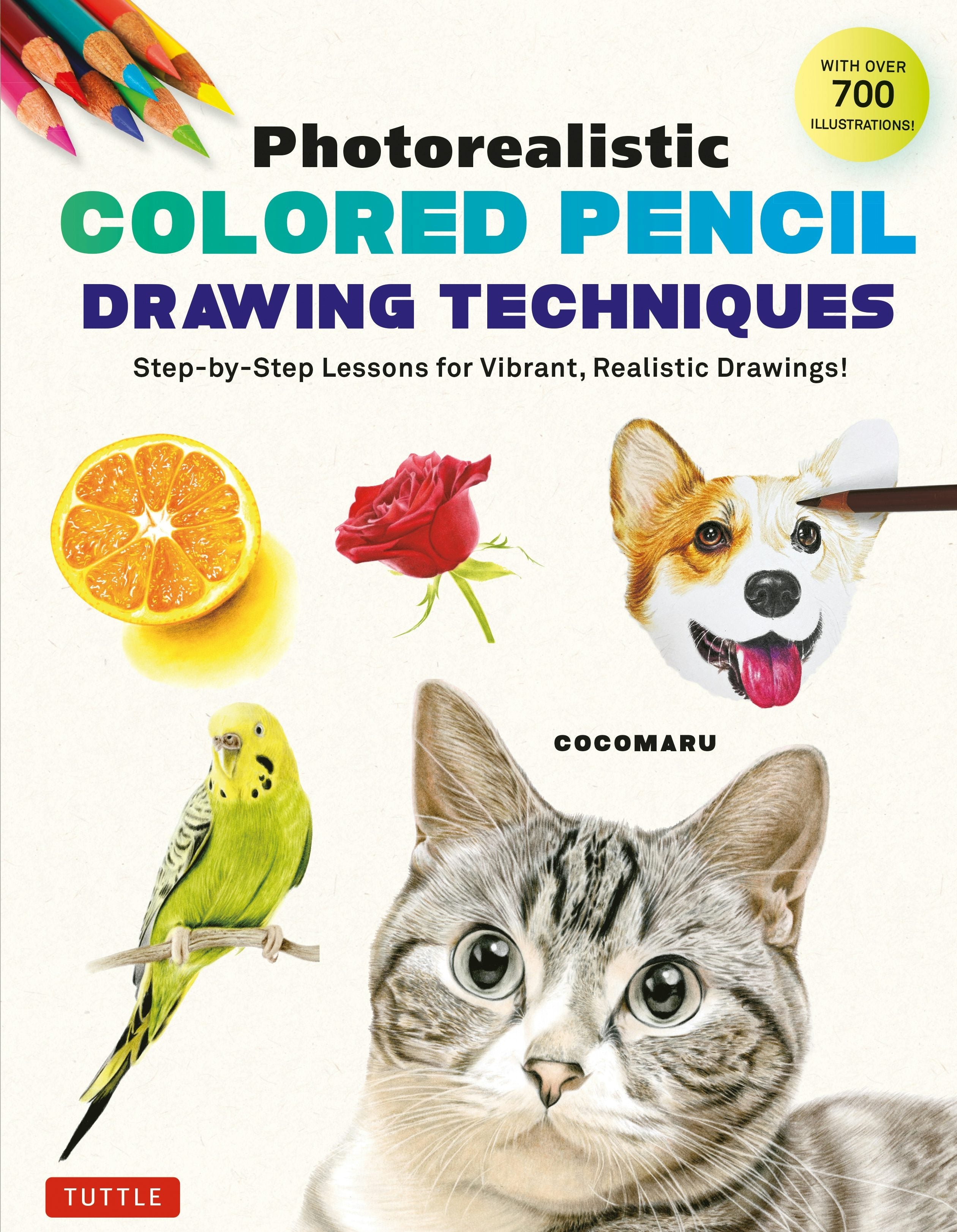 Book cover image for Photorealistic Colored Pencil Drawing Techniques ISBN: 9784805317440