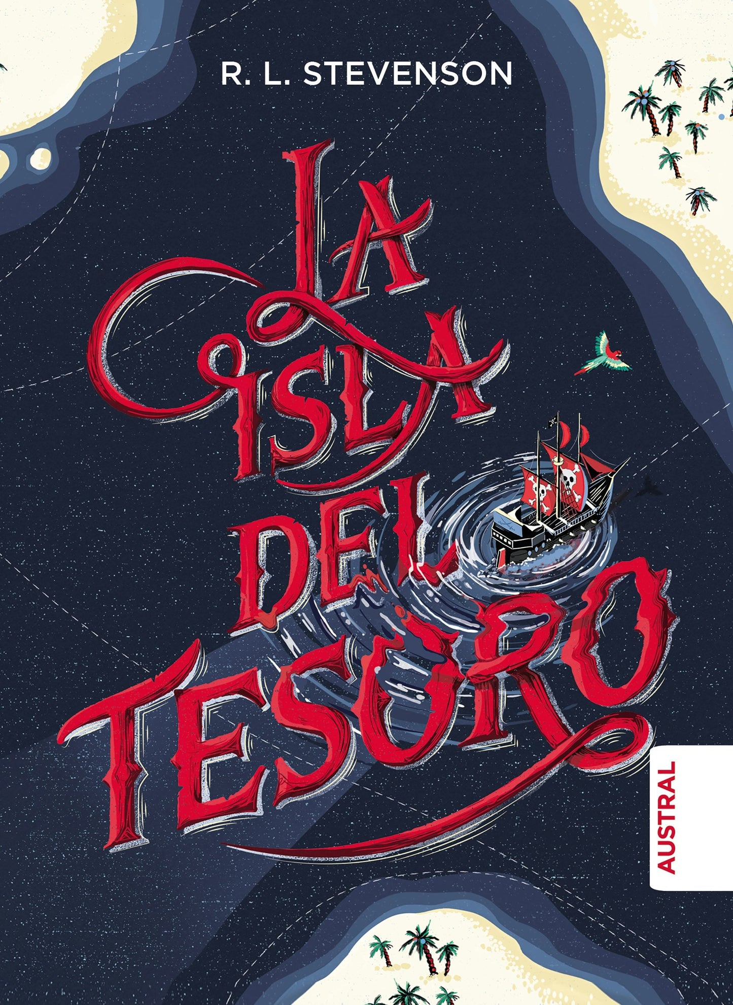 Book cover image for La Isla del Tesoro (Tapa Dura) / Treasure Island ISBN: 9786070784835