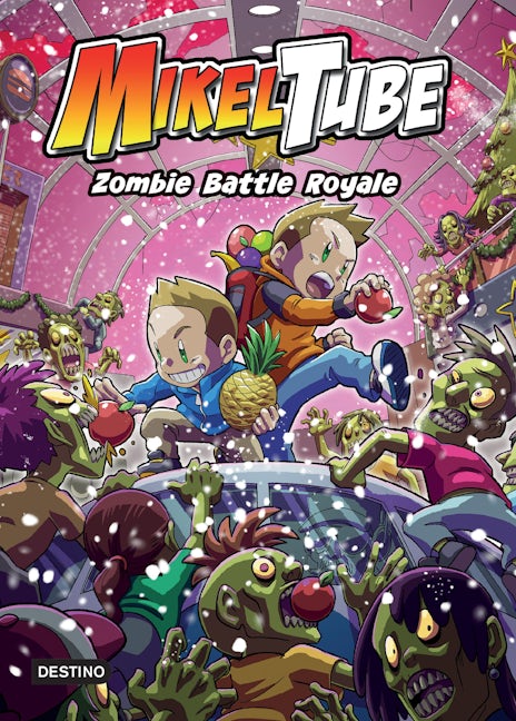 Book cover image for MikelTube 3. Zombie Battle Royale ISBN: 9786070788222