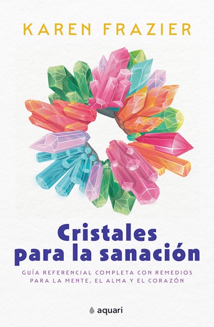 Book cover image for Cristales para la sanación ISBN: 9786070792519