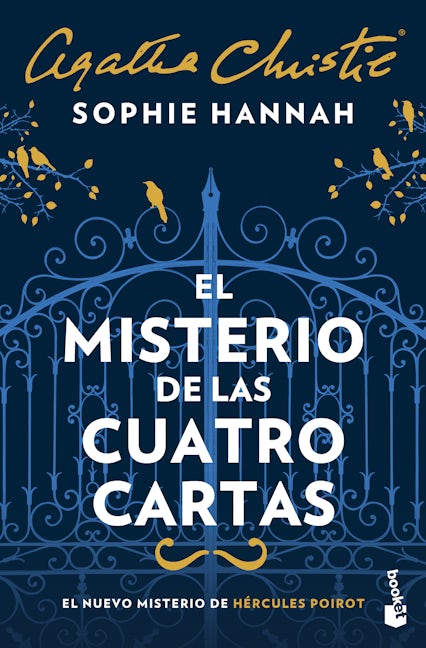 Book cover image for El misterio de las cuatro cartas ISBN: 9786073901925