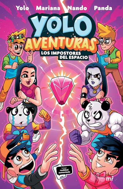 Book cover image for Yolo Aventuras 3. Los impostores del espacio / Yolo Adventures 3. Space Impostors ISBN: 9786073907422
