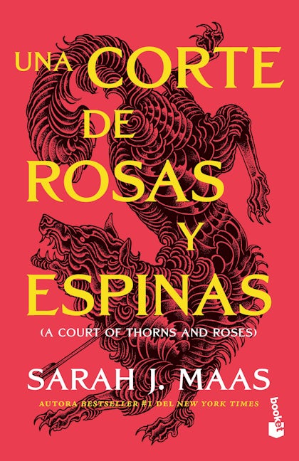 Book cover image for Una corte de rosas y espinas ISBN: 9786073913225