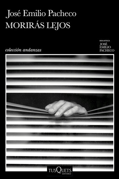 Cover image for Morirás lejos (Poesía) / You Will Die in a Distant Land  (Poems), isbn: 9786073915281