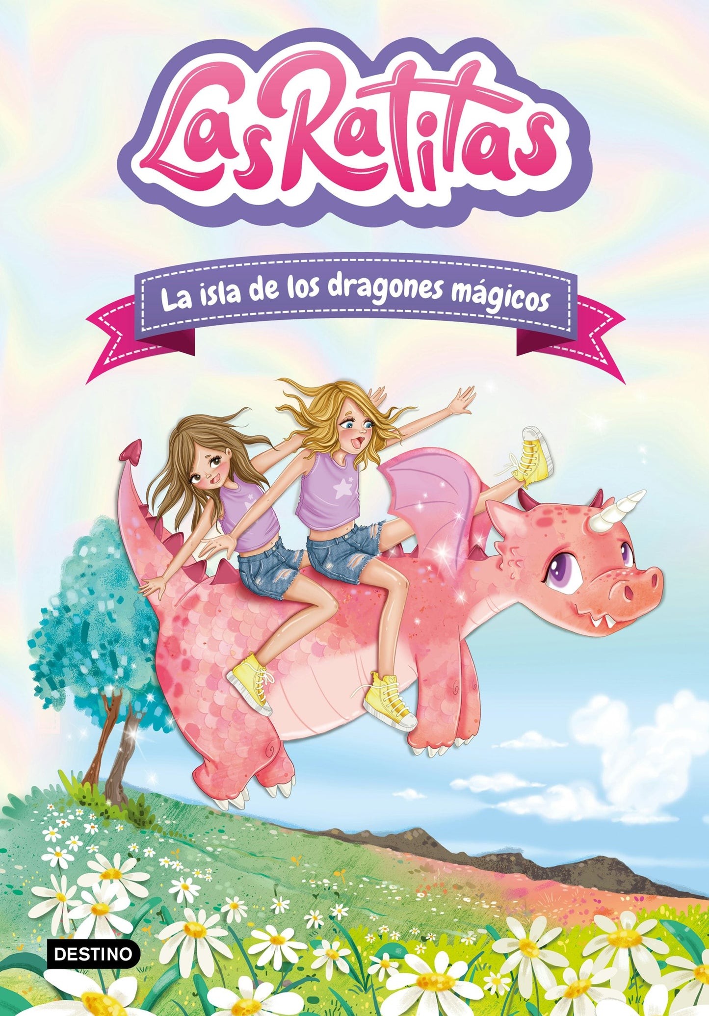 Book cover image for Las Ratitas 11. La isla de los dragones mágicos / The Ratitas 11: The Island of Magic Dragons ISBN: 9786073918541