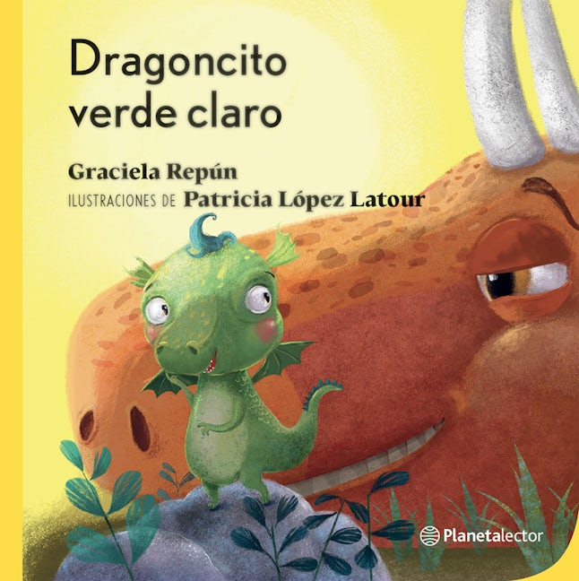 Book cover image for Dragoncito verde claro / Light Green Little Dragon ISBN: 9786073918749
