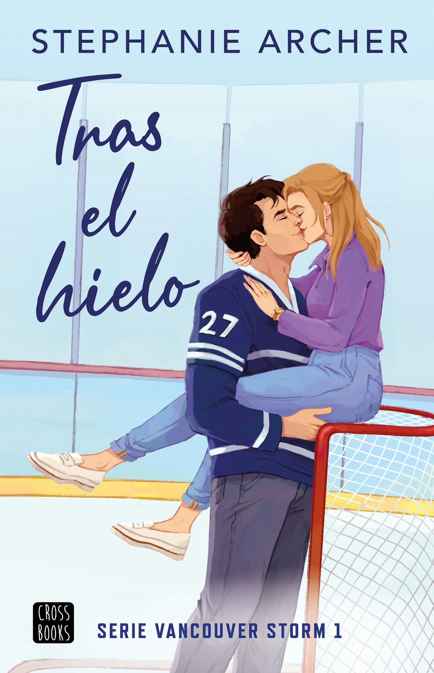 Book cover image for Tras el hielo / Behind the Net ISBN: 9786073922197