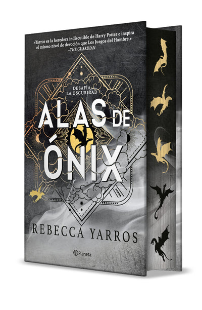 Cover image for Alas de ónix: Edición especial con cantos tintados / Onyx Storm: Special Edition with Sprayed Edges, isbn: 9786073925044